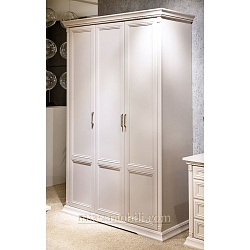 Шкаф 3-х дв. Lorenzo пудра для платья и белья без зеркала
