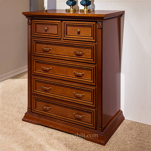 Комод №4 Lorenzo вишня