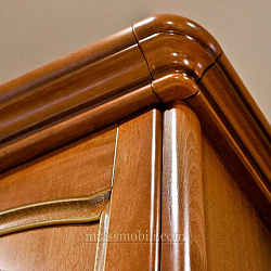 Шкаф 4-х дв. для платья и белья с ящиками без зеркал