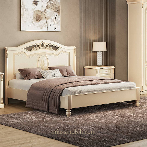 Кровать двойная (1600x2000) без ножной спинки