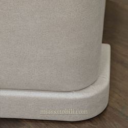 Кровать двойная (1800х2000) Lorenzo дуб сторсанд с мягкой головной спинкой