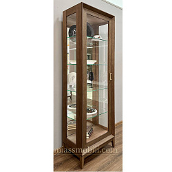 Шкаф для посуды 1-дв левый Modena орех Мокко