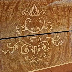 Витрина трехдверная Floriana орех