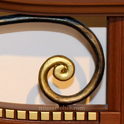 Кровать двойная (1600х2000) Joconda орех вариант №1