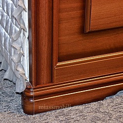 Кровать двойная (1600х2000) Joconda орех вариант №1